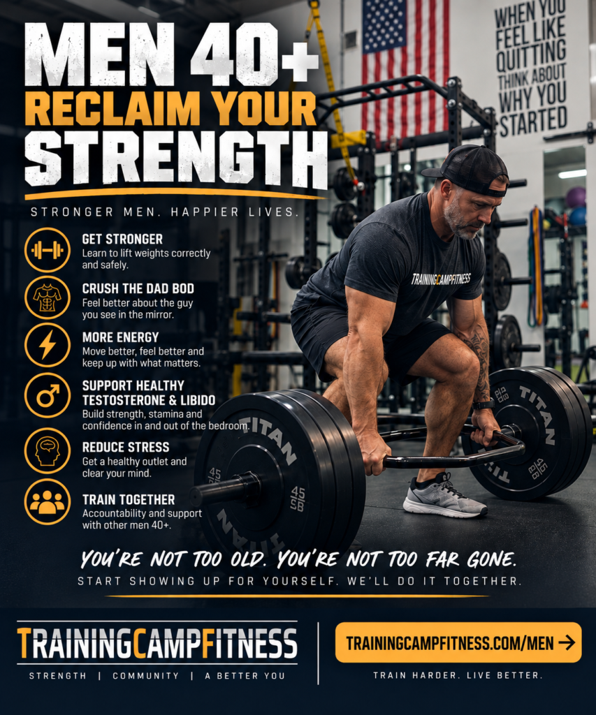 Reclaim Your Strength - fitness training for men 40+